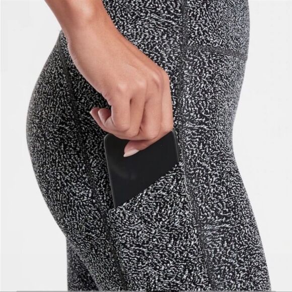 Athleta Leggings Ultimate Stash Pocket 7/8 Tight S - Picture 2 of 9